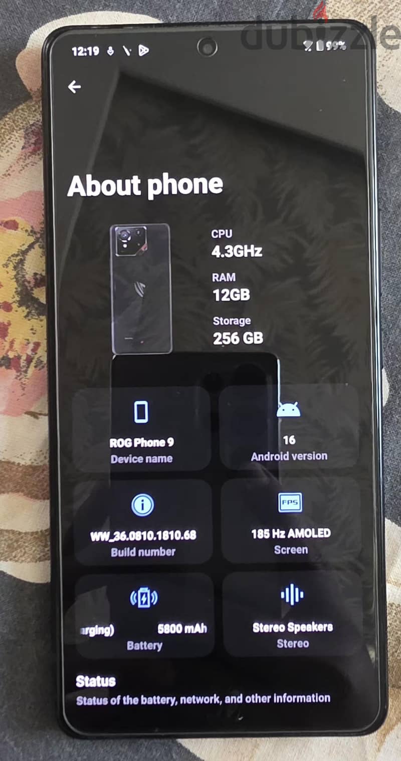 ASUS ROG PHONE 9 4