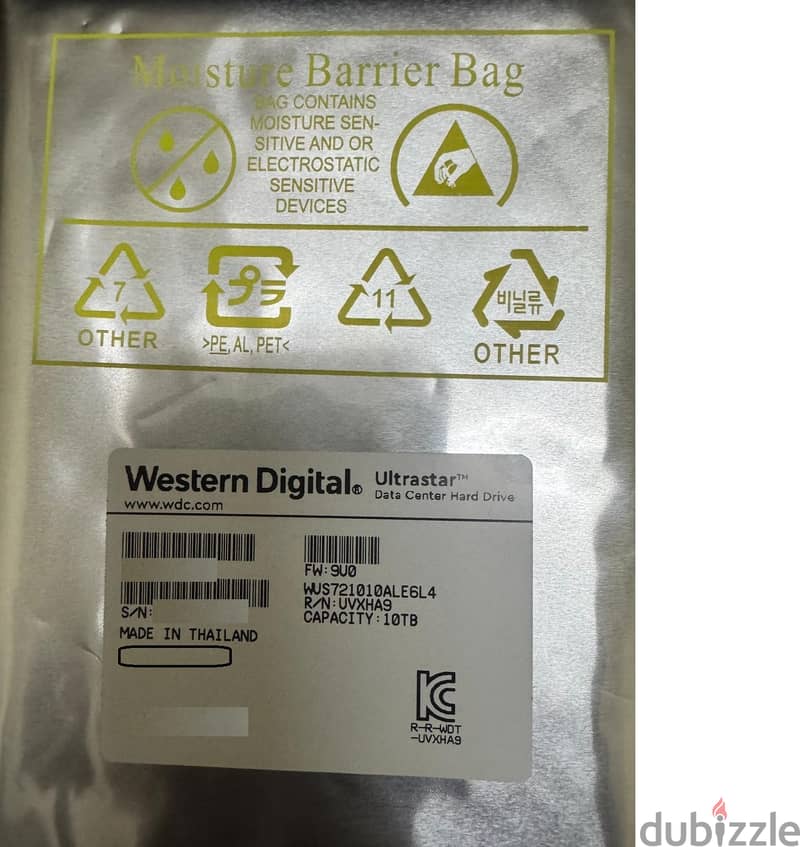 WD Ultrastar HDD - 10 TB New for Surveillance · NAS · PC Storage 1