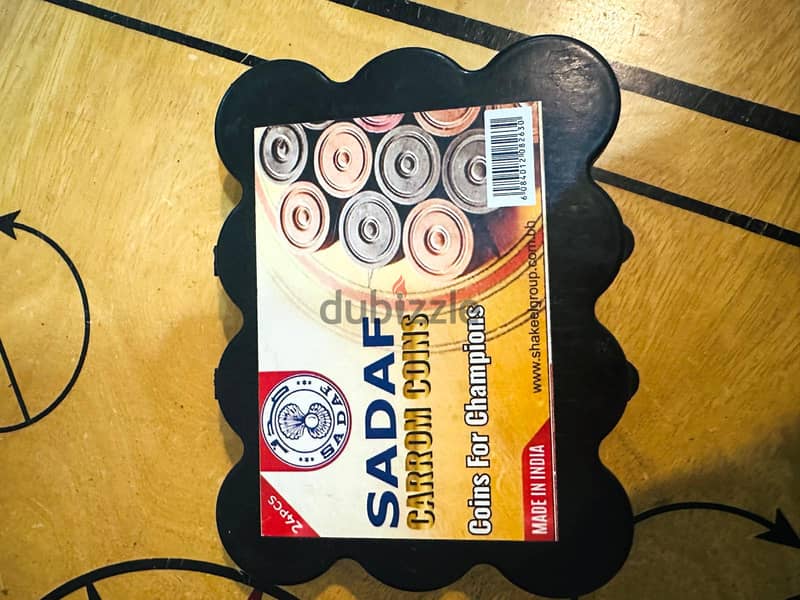 Cougar Usha Carrom Board 34" CB-034 + Coins Set 2