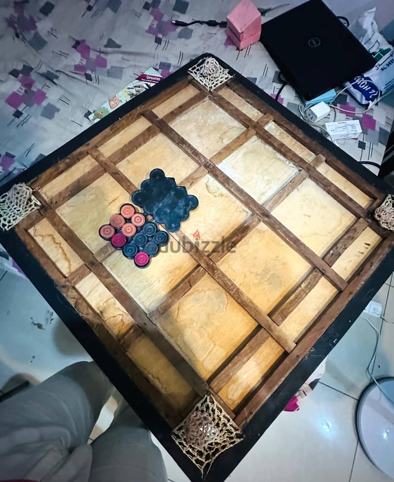 Cougar Usha Carrom Board 34" CB-034 + Coins Set 3