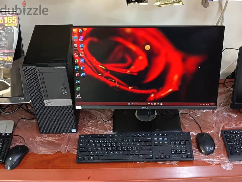 Dell i7 Computer Full Set + 24" Monitor + Free Gifts | 105 BD Only 6