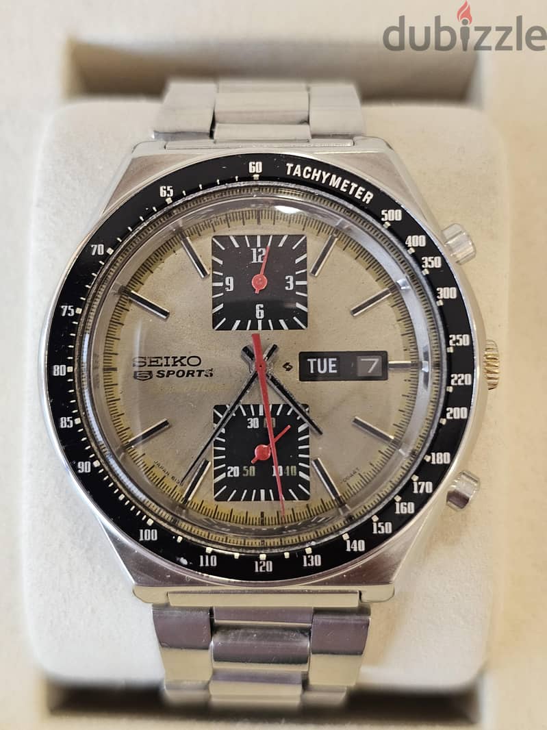 Seiko 5 Sports Vintage Speed Timer Kakume 40mm 3