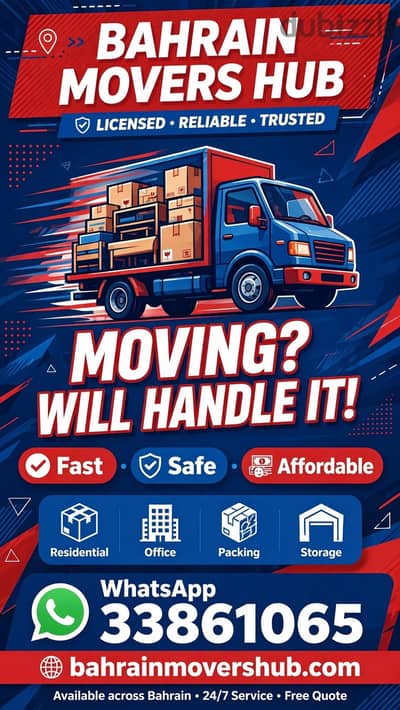 Door to Door Moving Service in Bahrain