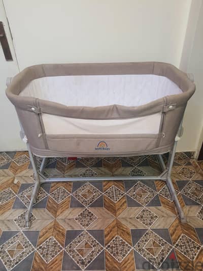 Call (36216143) Baby Bed Crib Bassinet in perfect condition 10BD Only