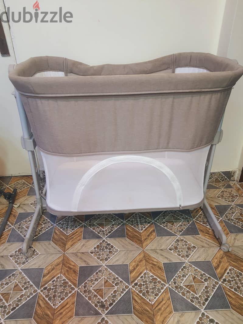 Call (36216143) Baby Bed Crib Bassinet in perfect condition 10BD Only 2