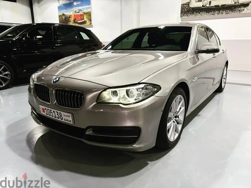 BMW 528i 2016 Full option 59,000 km 1