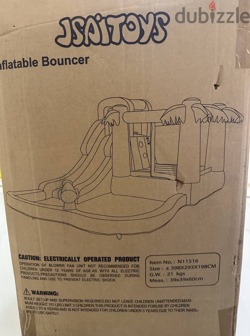 Inflatable trampoline 2