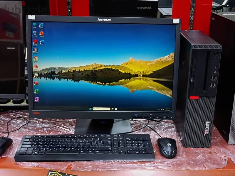 Lenovo Core i5 Business PC Set | 22" Display, WiFi, Win 11 & Office 1