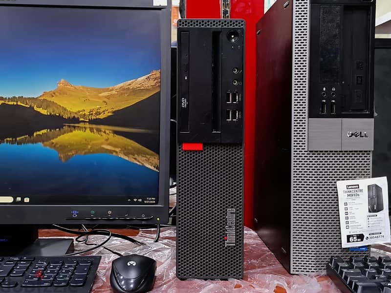 Lenovo Core i5 Business PC Set | 22" Display, WiFi, Win 11 & Office 6