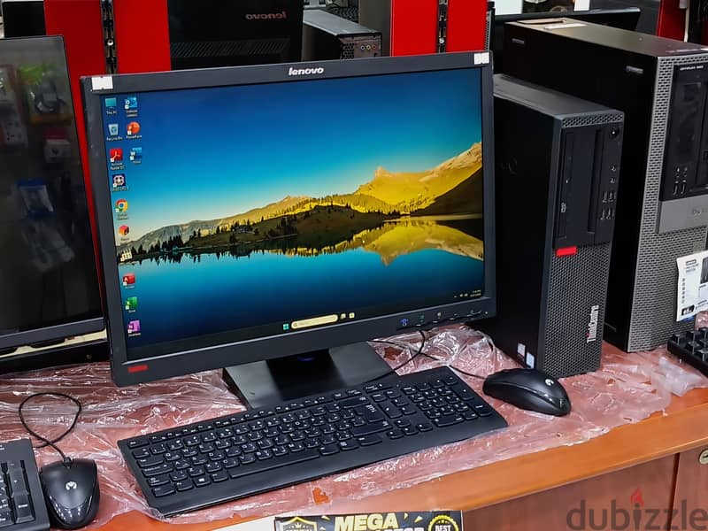 Lenovo Core i5 Business PC Set | 22" Display, WiFi, Win 11 & Office 7