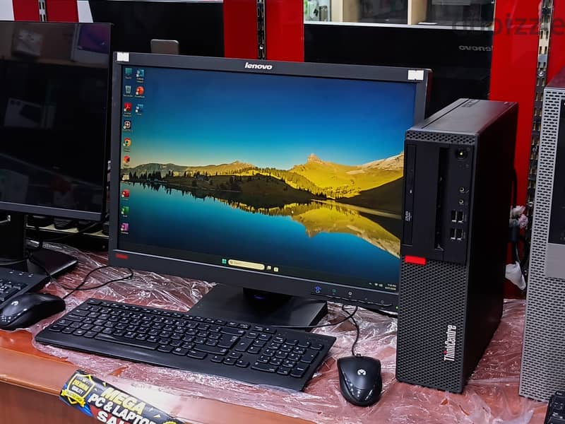 Lenovo Core i5 Business PC Set | 22" Display, WiFi, Win 11 & Office 8