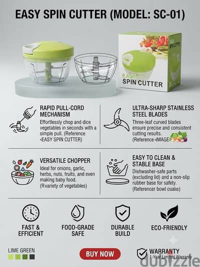 Easy Spin Cutter SC-01