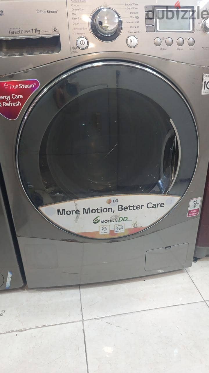 LG 11KG Washing Machine Very Good Condition Available With Warranty 1