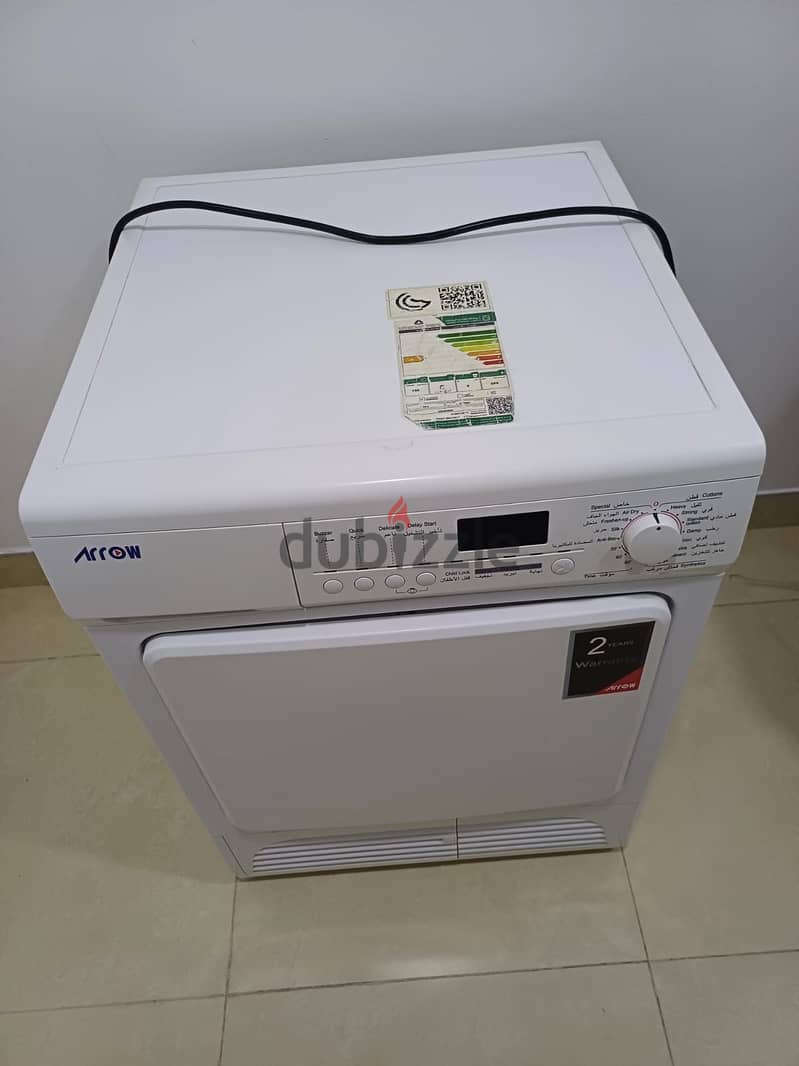 Arrow Clothes Dryer – Multiple Programs, Reliable & Well-Maintained 4