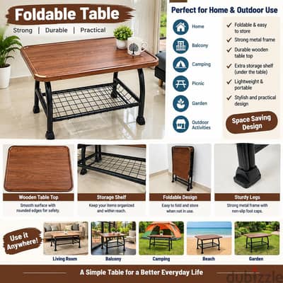 foldable table