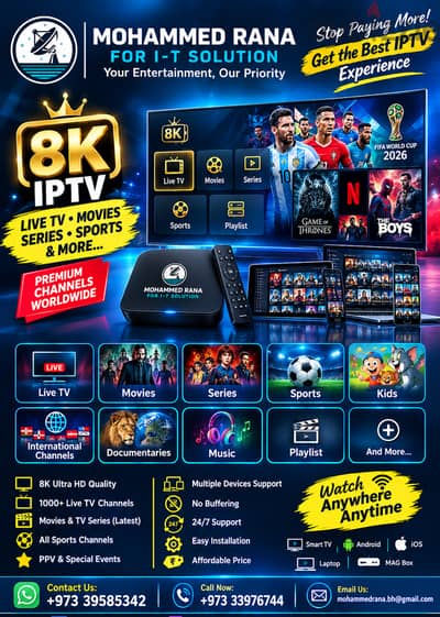 All kind of satellite channels we provide with dish and without dish.