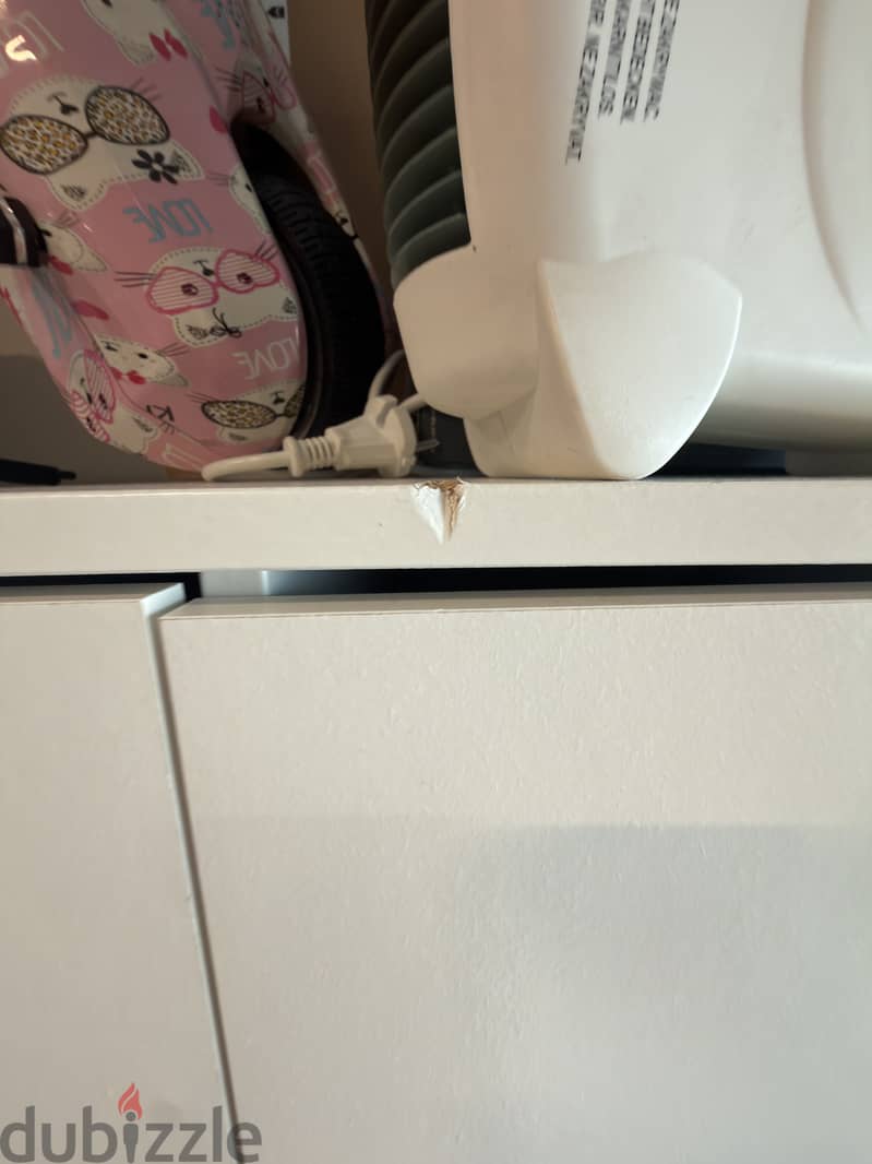 Wardrobe ikea white 1