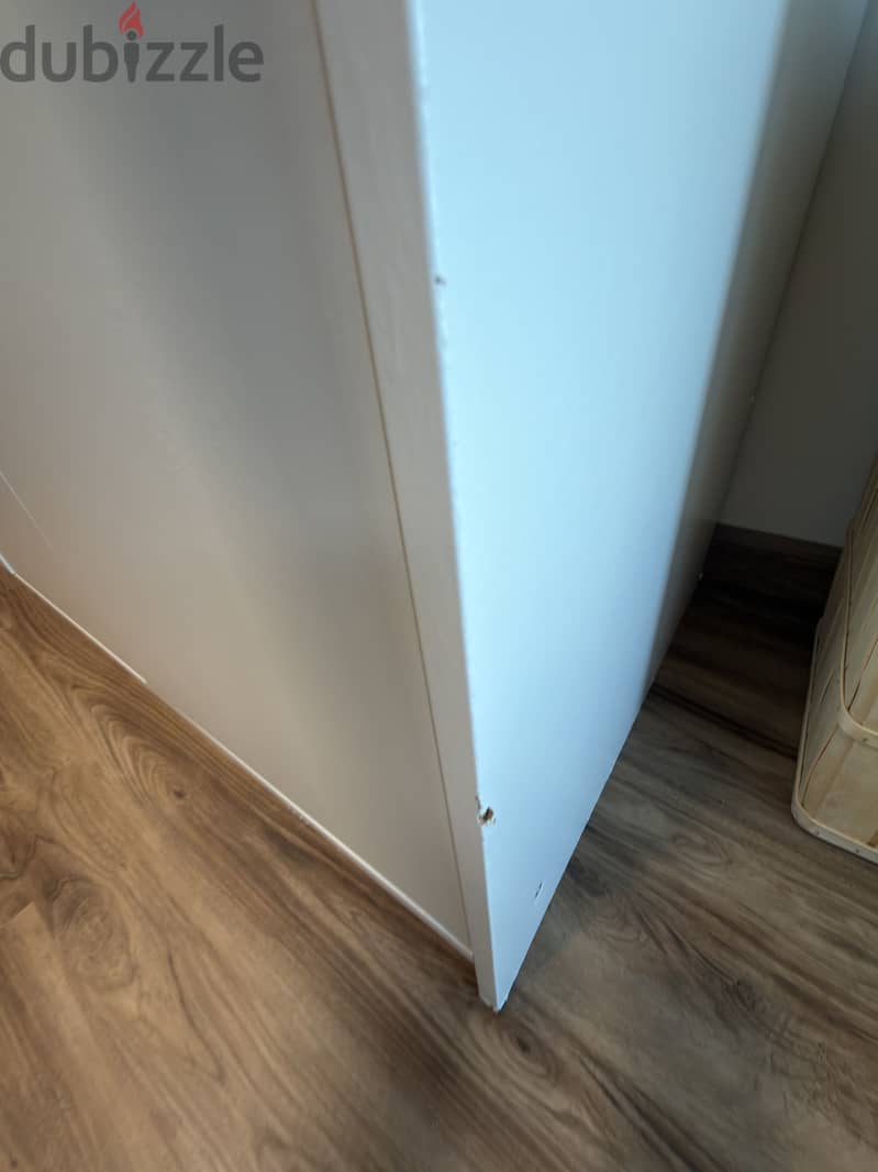 Wardrobe ikea white 2