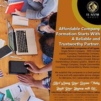 Start Big or Star small Company formation for only 49bd