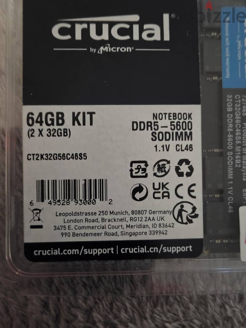 RAM DDR5 64GB 32GB SSD NVMe  2TB 4
