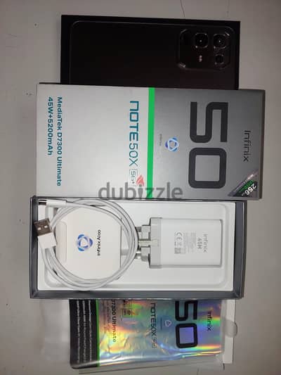 I. Infnix note 50x 5g 256 GB 8+8 R. A. M