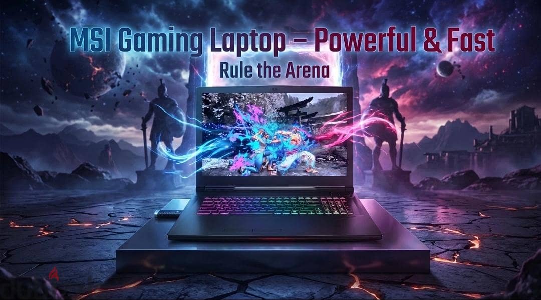 MSi i7 12th gen RTX 4050 16GB 1TB SSD Gaming Graphics Laptop 1