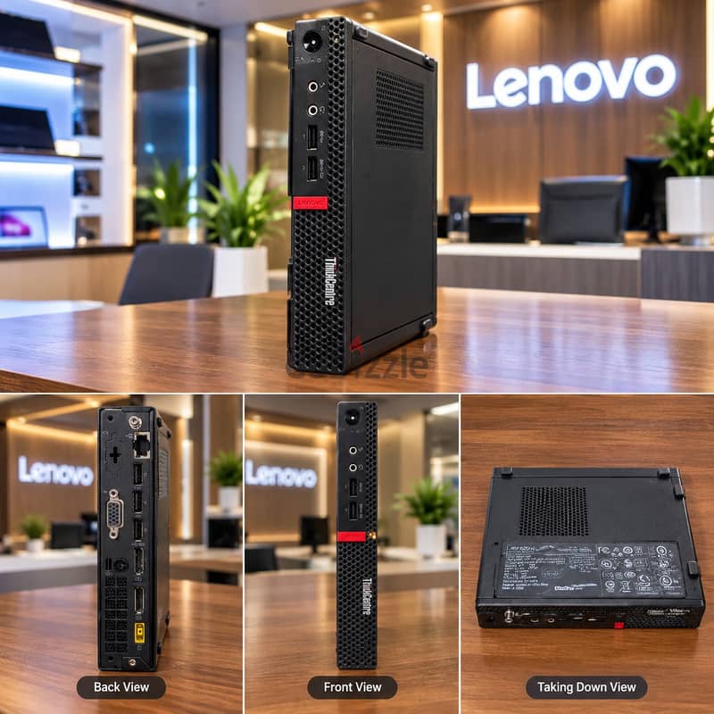 Lenovo Tiny PC AMD 7th Generation 1GB Graphics RAM 8GB SSD 128GB M. 2 W 2