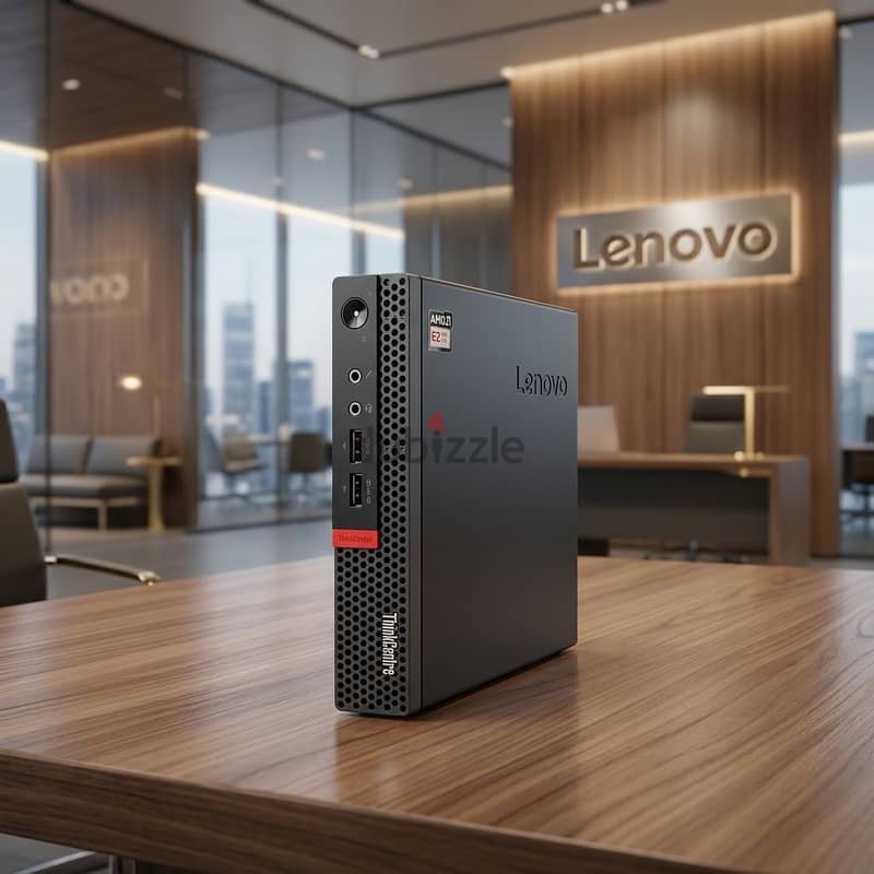Lenovo Tiny PC AMD 7th Generation 1GB Graphics RAM 8GB SSD 128GB M. 2 W 4