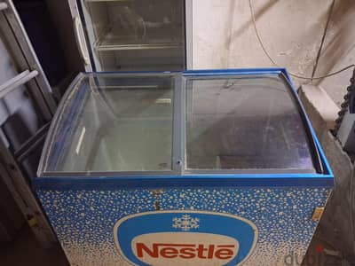 glass freezer for sale