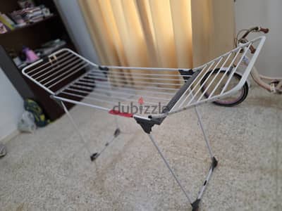 Vileda Folding Clothes Drying Rack / Airer – Good Condition