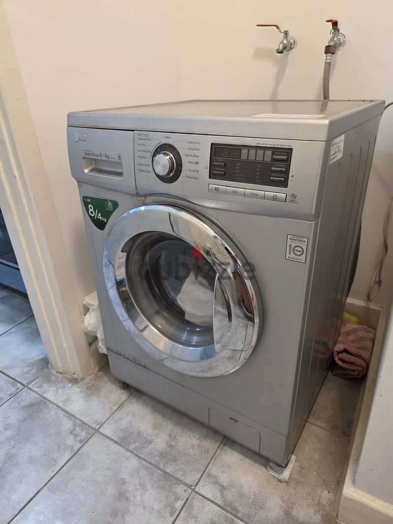 LG Inverter Direct Drive Washer & Dryer Combo (8 kg Wash / 4 kg Dry) 2