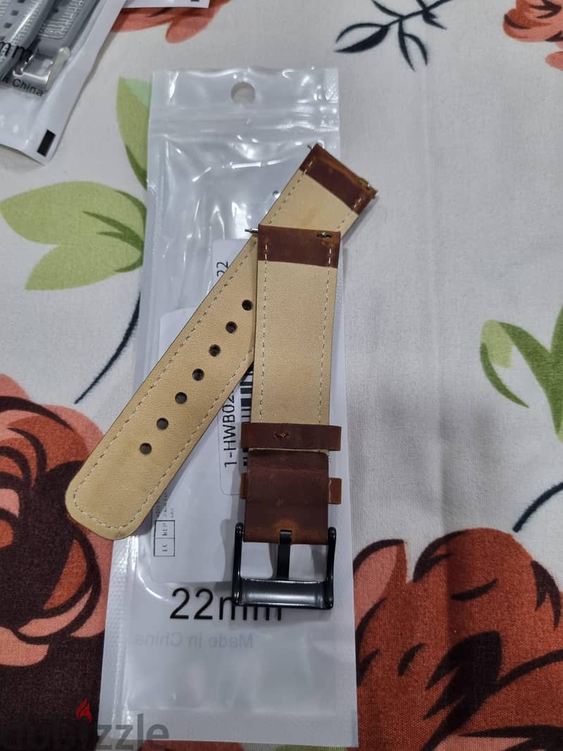 leather watch strap 22mm 1