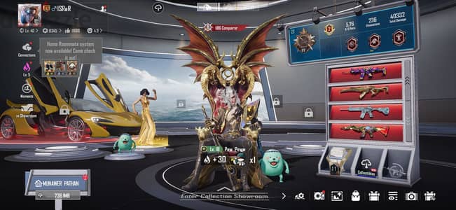 PUBG ACCOUNT LVL 89 COLLECTION LVL 71