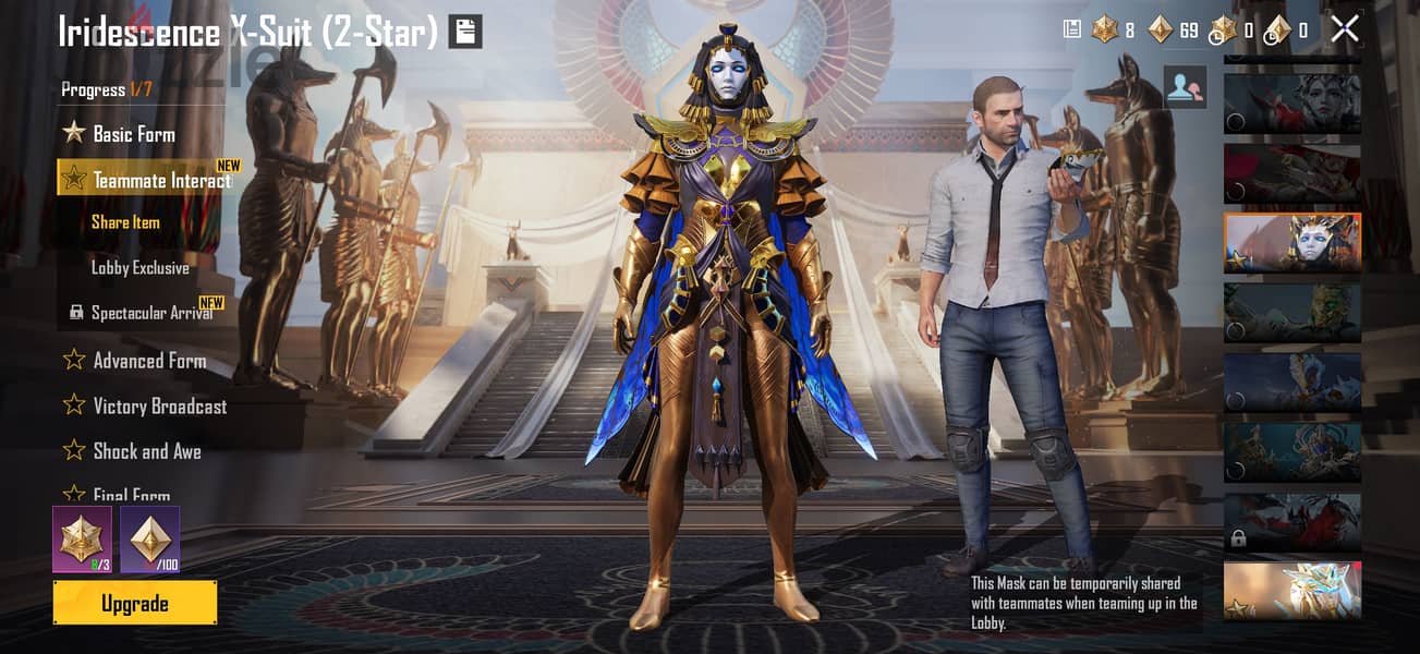 PUBG ACCOUNT LVL 89 COLLECTION LVL 71 17