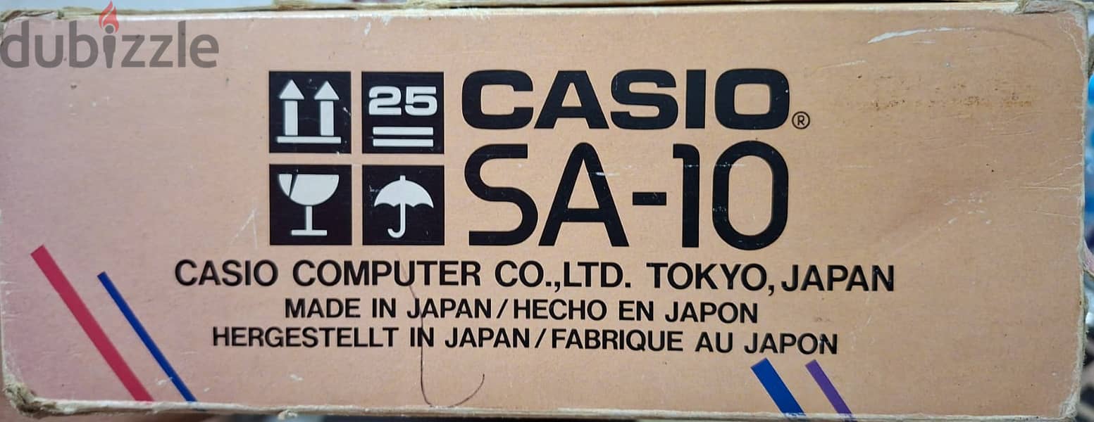 Casio SA-10 ToneBank Keyboard, a vintage Japanese-made 32-key mini key 4