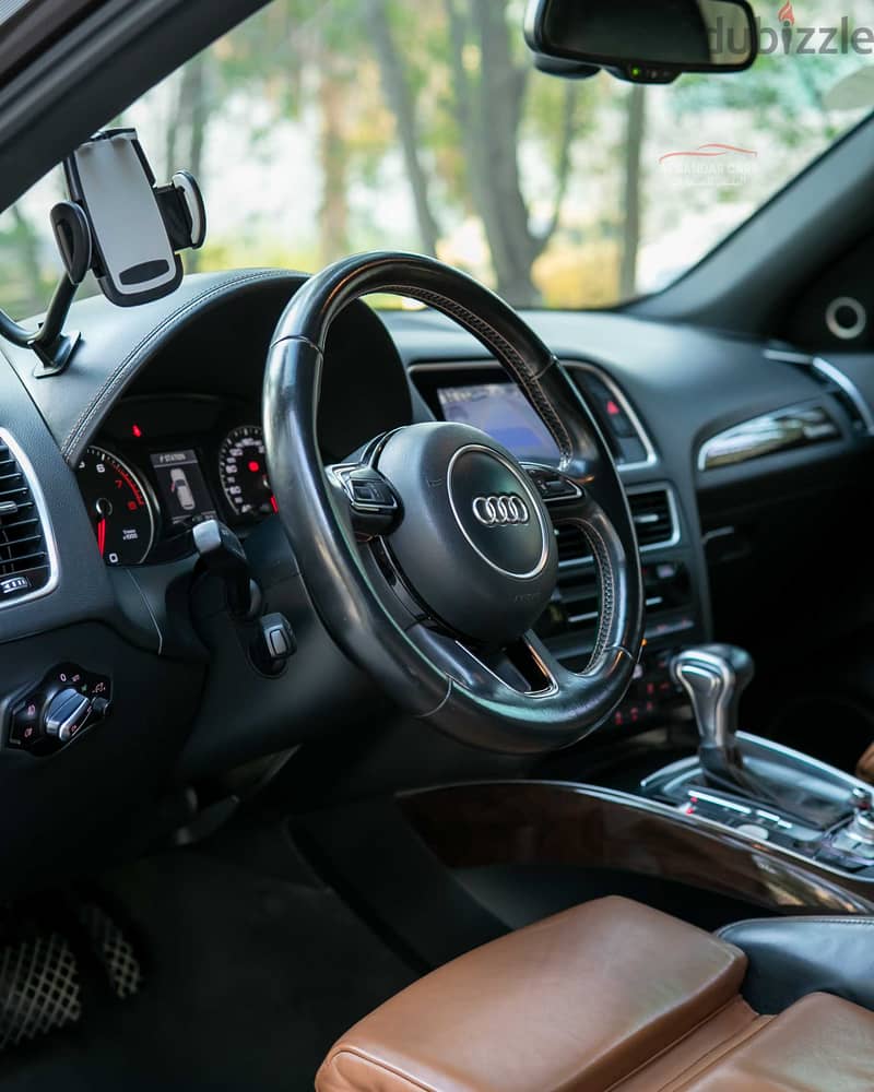 Audi Q5 2016 Brown | V6 | Full Insurance | Bahrain Spec | BD 4,800 Neg 11