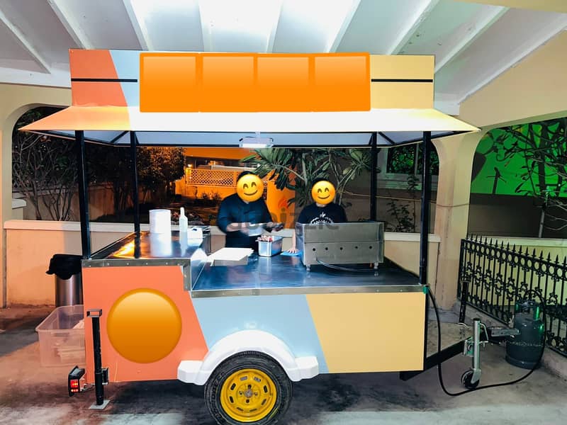 FOOD CART FOR SALE – ONLY BD 400! 1