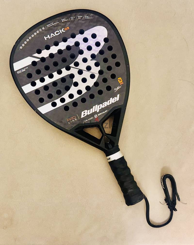 Padel Racket BULLPADEL Hack 03 2024 3