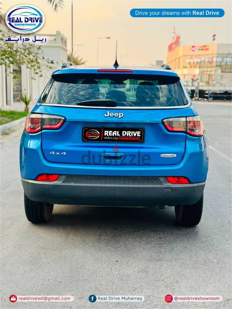 Jeep Compass 2020(56,000 KM)- 4x4 Longitude 7