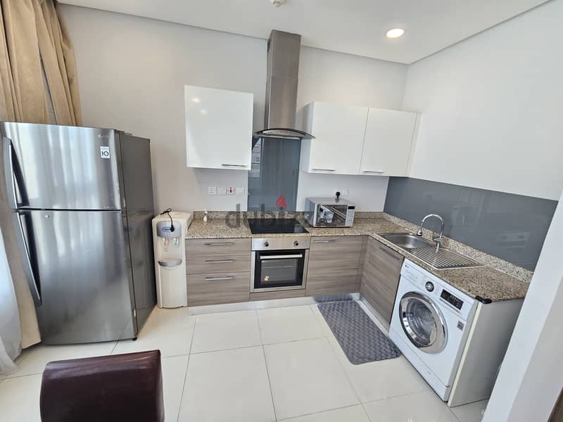 Mob. 33180618 new 1 BHK flat unlimited ewa/ hidd / furnished/ Balcony 1