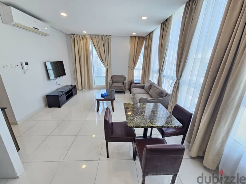 Mob. 33180618 new 1 BHK flat unlimited ewa/ hidd / furnished/ Balcony 2
