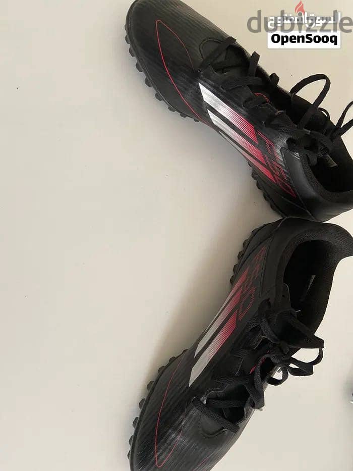 Adidas Football Boots – Black/Red 4