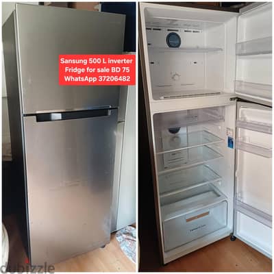 Samsung 500 L inverter Fridge & other items for sale with Delivery