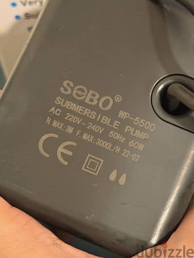SOBO AQUARIUM WATER PUMP
