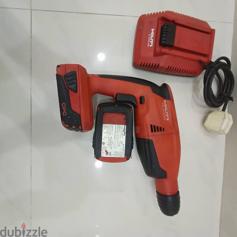 Hilti Rotary Hammer Drill Model TE2 A22 مثقاب مطرقة هلتي 5
