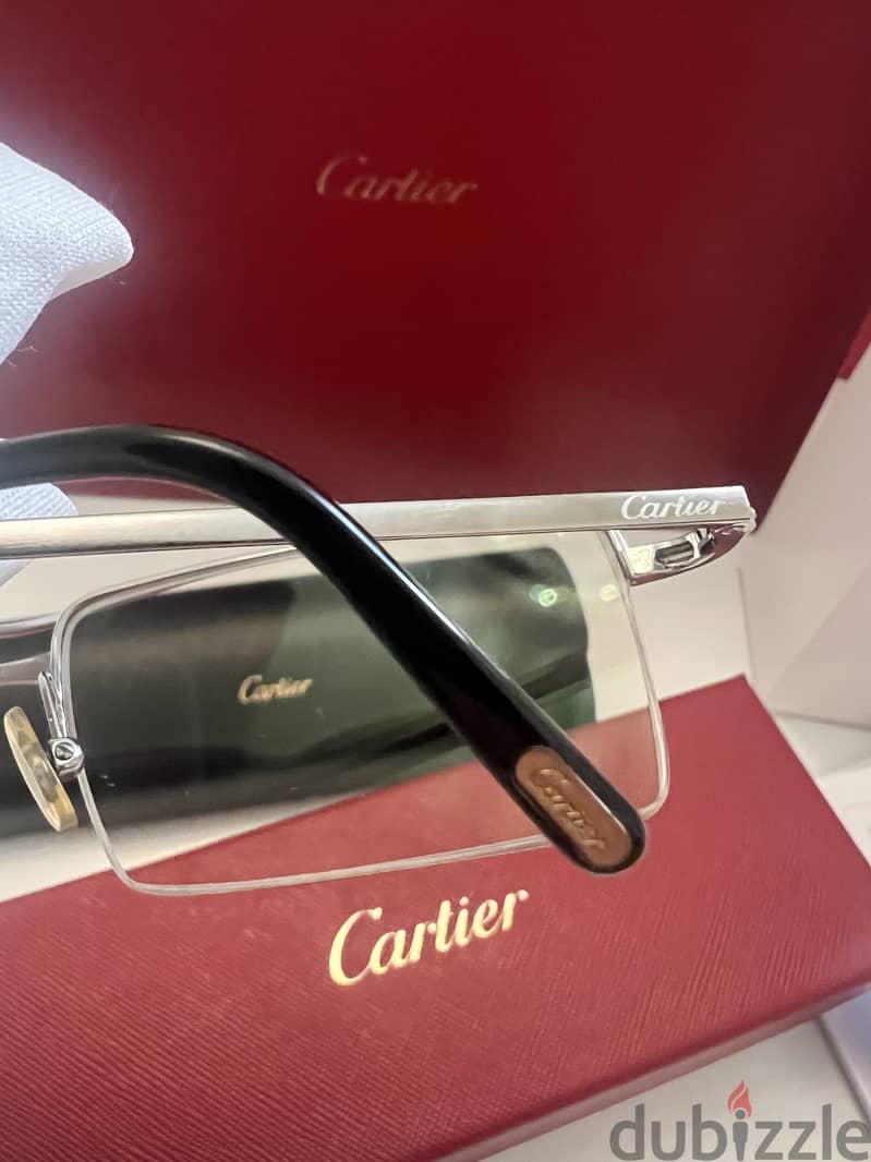 ‏ Cartier Santos de Cartier – Optical Glasses 6