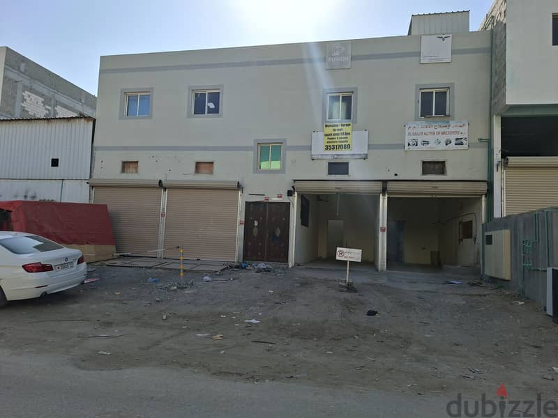 Rent car garage or Fabrication workshop. Contact whats app: 35317080 13