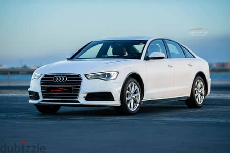 Audi A6 2018 White | Turbo | Full Option | Full Insurance | BahrainSpc