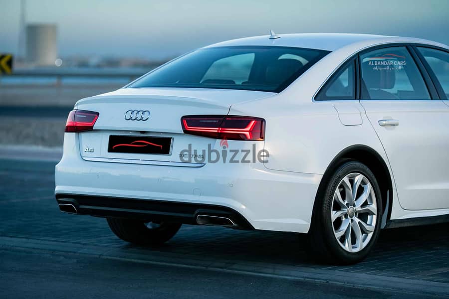 Audi A6 2018 White | Turbo | Full Option | Full Insurance | BahrainSpc 6