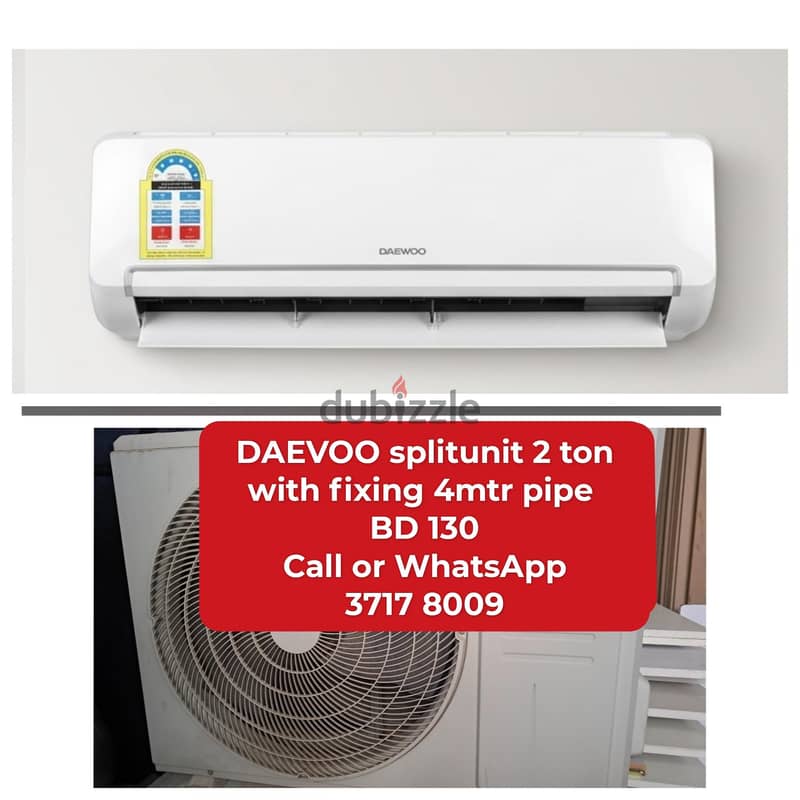Samsung inverter fridge and Acs for sale with delivery and fixing 10